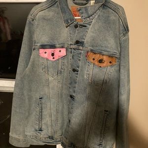 Custom Levi’s / mcm denim jacket